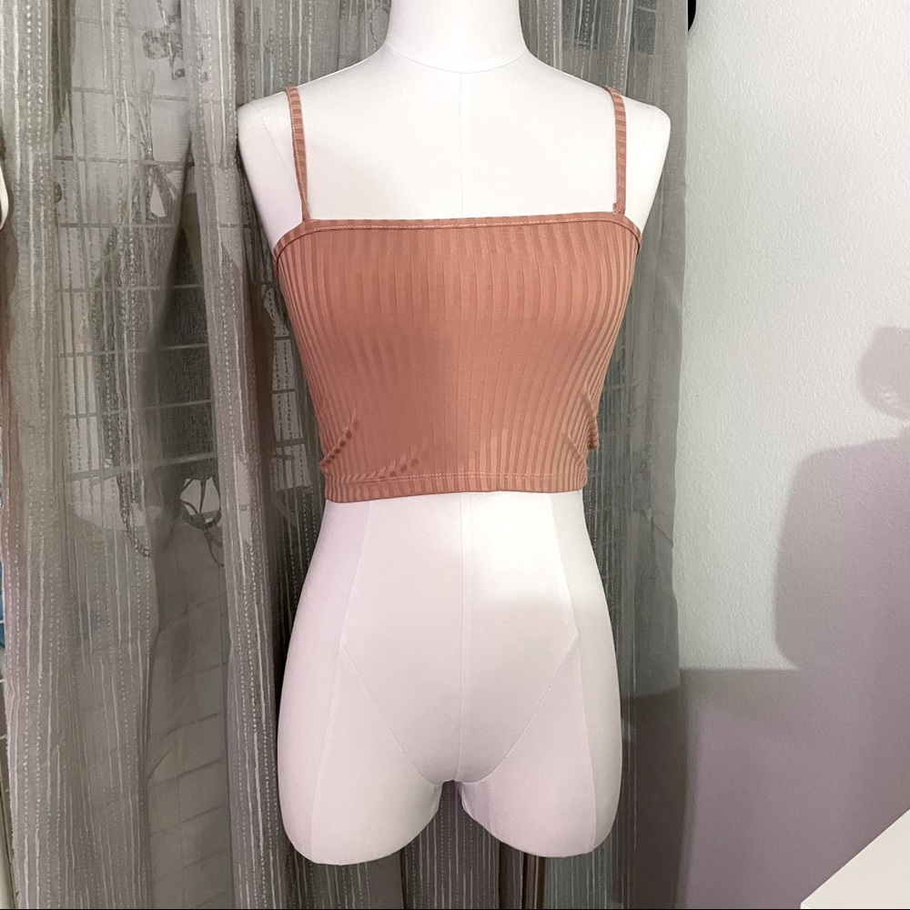 Mauve Crop Top
